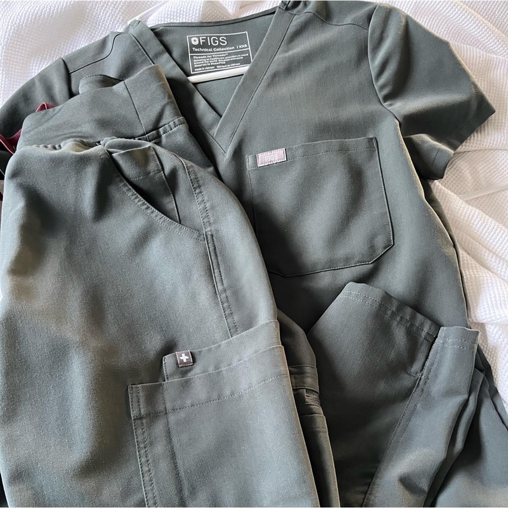 Figs Grey Set XXS/XSP